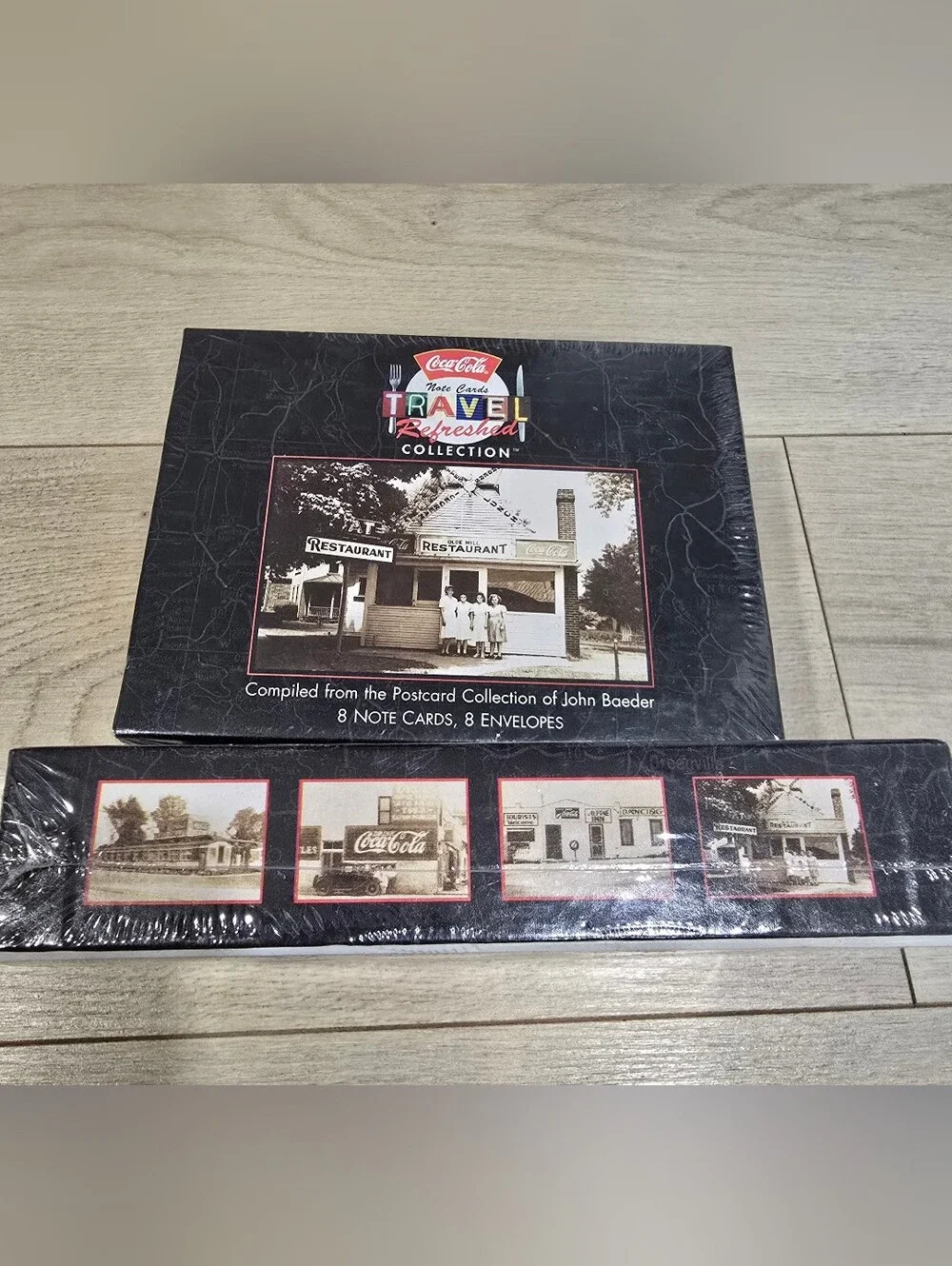 Vintage 1996 Coca-Cola Travel Refreshed Collection Note Cards